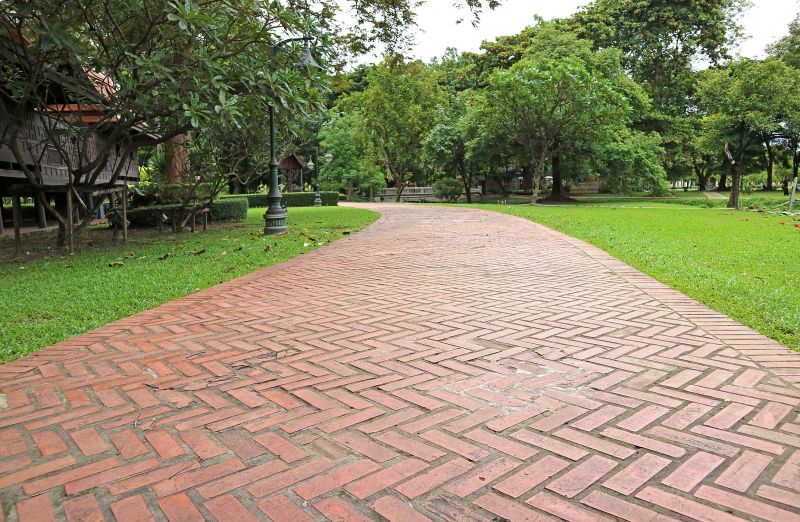 Patio Brick Installation