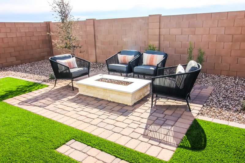 Patio Brick Installation