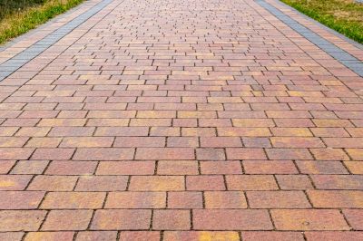 Patio Brick Installation