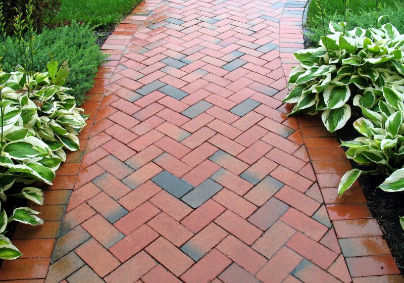 Sealed Paver Walkway